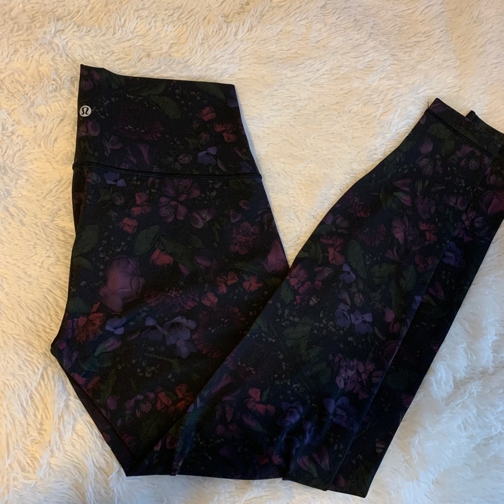 Lululemon Wunder Under High Rise Luxtreme, Floral